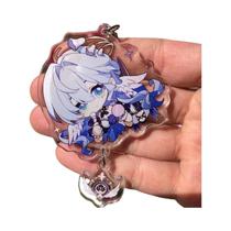 Pingente De Chaveiro Cosplay Robin Aventurine Black Swan Sparkle Acessórios De Anime Do Jogo Honkai:
