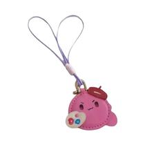 Pingente De Chaveiro De Couro PU Com Desenho Animado Fofo, Estilo Coreano, Para Jogos, Etiqueta De