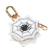 Pingente De Chaveiro Mini Em Couro PU Fofo Para Acessórios De Bolsa De Halloween Para Meninas