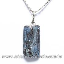 Pingente de Cianita Azul Tipo A em Prata 950 - Pacote com 5 Unidades (10 a 20mm) - Atacado Pingente de Cianita Azul Tipo A em Prata 950 - Pacote com 5 Unidades (10 a 20mm) - Atacado