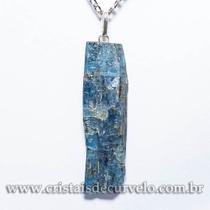 Pingente de Cianita Azul Tipo A em Prata 950 - Pacote com 5 Unidades (30 a 40mm) - Atacado Pingente de Cianita Azul Tipo A em Prata 950 - Pacote com 5 Unidades (30 a 40mm) - Atacado