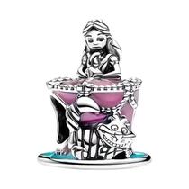 Pingente De Copo Dumbo Mickey Mouse Em Prata Esterlina 925 Da Disney Para Joias De Pulseira DIY