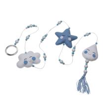 Pingente De Cortina Chuva De Amor Azul Quarto Bebê Infantil Menino Pingente De Cortina Chuva De Amor Azul Quarto Bebê Infantil Menino