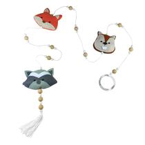 Pingente De Cortina Raposa E Amigos Quarto Infantil Unissex