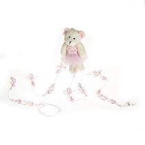 Pingente De Cortina Ursa Bailarina Rosa Quarto Bebê Infantil Menina (Unidade) Pingente De Cortina Ursa Bailarina Rosa Quarto Bebê Infantil Menina (Unidade)