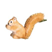 Pingente De Decoração De Árvore De Natal Em Forma De Esquilo Fofo, Boneco De Esquilo Simulado,