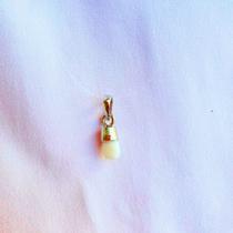 Pingente de Dente de Leite Tradicional banhado a ouro 18k Pingente de Dente de Leite Tradicional banhado a ouro 18k