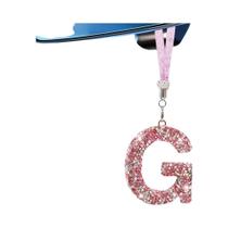 Pingente De Espelho Retrovisor De Carro Com Strass Brilhante, Decoração De Cristal, Acessório De