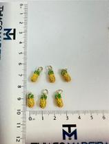 Pingente de Fruta Abacaxi em Ouro 18k - 01 Unidade Pingente de Fruta Abacaxi em Ouro 18k - 01 Unidade
