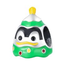 Pingente De Inverno Em Prata Esterlina 925 Com Tema De Floco De Neve, Boneco De Neve E Pinguim Para