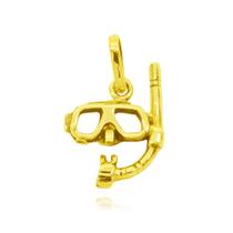 Pingente de Máscara e Snorkel Mergulho - 95281