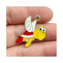 Pingente De Metal Kawaii Em Estilo Cartoon, 10 Peças, Charms De Liga De Esmalte Para DIY, Joias,
