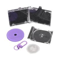 Pingente De Mini Estojo De CD Em Branco NFC 5.3x4.5cm Álbum Memorial Periférico DIY Chaveiro Charme
