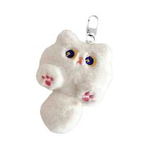Pingente De Mochila De Gato De Pelúcia Fofo, Presente Para Estudantes, 1/4 Peças