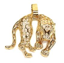 Pingente de ouro 18 k Pantera Vazada