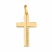Pingente de ouro 18k Crucifixo Linha Delicata Pingente de ouro 18k Crucifixo Linha Delicata