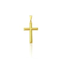 Pingente de Ouro 18k Cruz Detalhada Crucifixo Pequeno Banhado em Ouro 10 Camadas Pingente de Ouro 18k Cruz Detalhada Crucifixo Pequeno Banhado em Ouro 10 Camadas