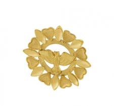 Pingente De Ouro 18k Mandala Espirito Santo Pingente De Ouro 18k Mandala Espirito Santo