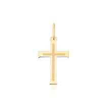 Pingente De Ouro Cruz Jesus 10k Pm58 Pingente De Ouro Cruz Jesus 10k Pm58