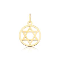 Pingente De Ouro Estrela Davi 18k Pm54 Pingente De Ouro Estrela Davi 18k Pm54