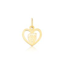 Pingente De Ouro Puro 10k Boneco Menino Filho Pm35