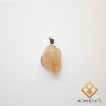 Pingente de Pedra da Lua Pêssego