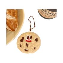 Pingente De Pelúcia De Biscoito Engraçado E Fofo, Chaveiro De Desenho Animado, Boneco De Comida, Pingente De Pelúcia De Biscoito Engraçado E Fofo, Chaveiro De Desenho Animado, Boneco De Comida,