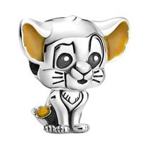 Pingente De Prata 925 Do Winnie the Pooh Para Pulseira Colar Feminino Luxuoso DIY Joias