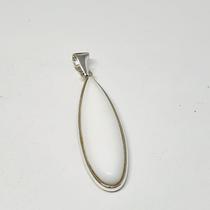 Pingente de Prata com Quartzo Branco Pingente de Prata com Quartzo Branco