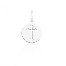 Pingente de Prata Cruz Vazada Pingente de Prata Cruz Vazada