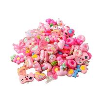 Pingente De Resina Colorida Coração Flor Animal Arco-íris 10 Peças Para Brinco Colar Fabricação De