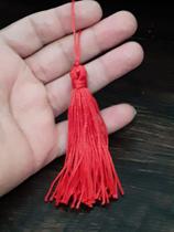 PINGENTE DE SEDA TASSEL 8 cm - Vermelho - 50 UNIDADES PINGENTE DE SEDA TASSEL 8 cm - Vermelho - 50 UNIDADES
