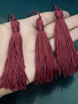 PINGENTE DE SEDA TASSEL 8 cm - Vermelho Marsala 50 UNIDADES PINGENTE DE SEDA TASSEL 8 cm - Vermelho Marsala 50 UNIDADES