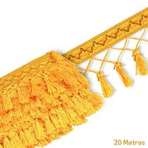 Pingente De Seda Tassel - Fita- Amarelo Ouro - Nº: 110 C/20M- Nybc