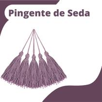 Pingente De Seda Tassel - Lilás - Com 100 Unidades - Nybc