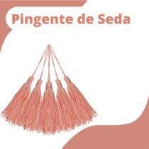 Pingente De Seda Tassel - Salmão - Com 100 Unidades - Nybc Pingente De Seda Tassel - Salmão - Com 100 Unidades - Nybc