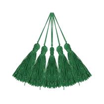 Pingente De Seda Tassel - Verde Bandeira - Com 100 Unidades - Nybc Pingente De Seda Tassel - Verde Bandeira - Com 100 Unidades - Nybc