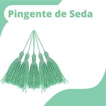 Pingente De Seda Tassel - Verde Mar - Com 100 Unidades - Nybc Pingente De Seda Tassel - Verde Mar - Com 100 Unidades - Nybc