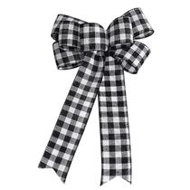 Pingente de suspensão de arco de árvore de Natal Ornamento de grinalda de