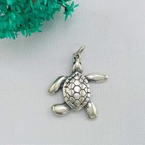 Pingente De Tartaruga De Prata Bijou Art