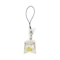 Pingente De Telefone Em Forma De Peixe Dourado, Criativo, Simulação De Chaveiro, Decoração Para Capa