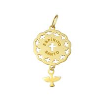 Pingente Divino em Ouro - Amuleto Sorte e Proteção Pingente Divino em Ouro - Amuleto Sorte e Proteção