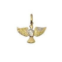 Pingente Divino Espírito Santo Em Ouro 18K