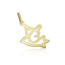 Pingente Divino Vado Em Ouro 2 Cm Ouro 18K