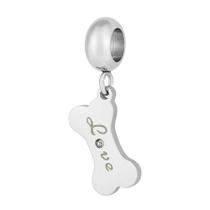 Pingente Dog Love Coleção Steel Dreams Link Aço.