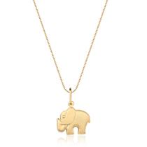 Pingente Elefantinho Elefante Delicado Ouro 10k P60
