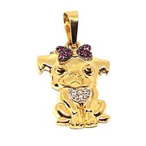Pingente em Ouro 18k Cachorro Pingente em Ouro 18k Cachorro