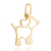 Pingente Em Ouro 18k Cachorro Pingente Em Ouro 18k Cachorro