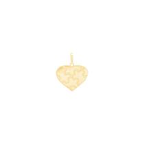 Pingente em Ouro 18K Coração Quebra Cabeça Autismo - AU11900