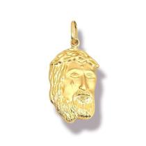 Pingente em Ouro 18K Face de Cristo Grande